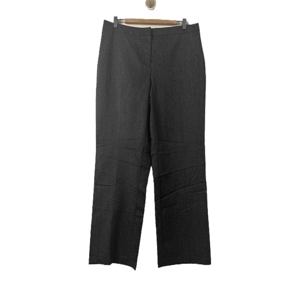 212 Collection Dress Career Slacks Womens Size 14 Average Grey Black WorkWear